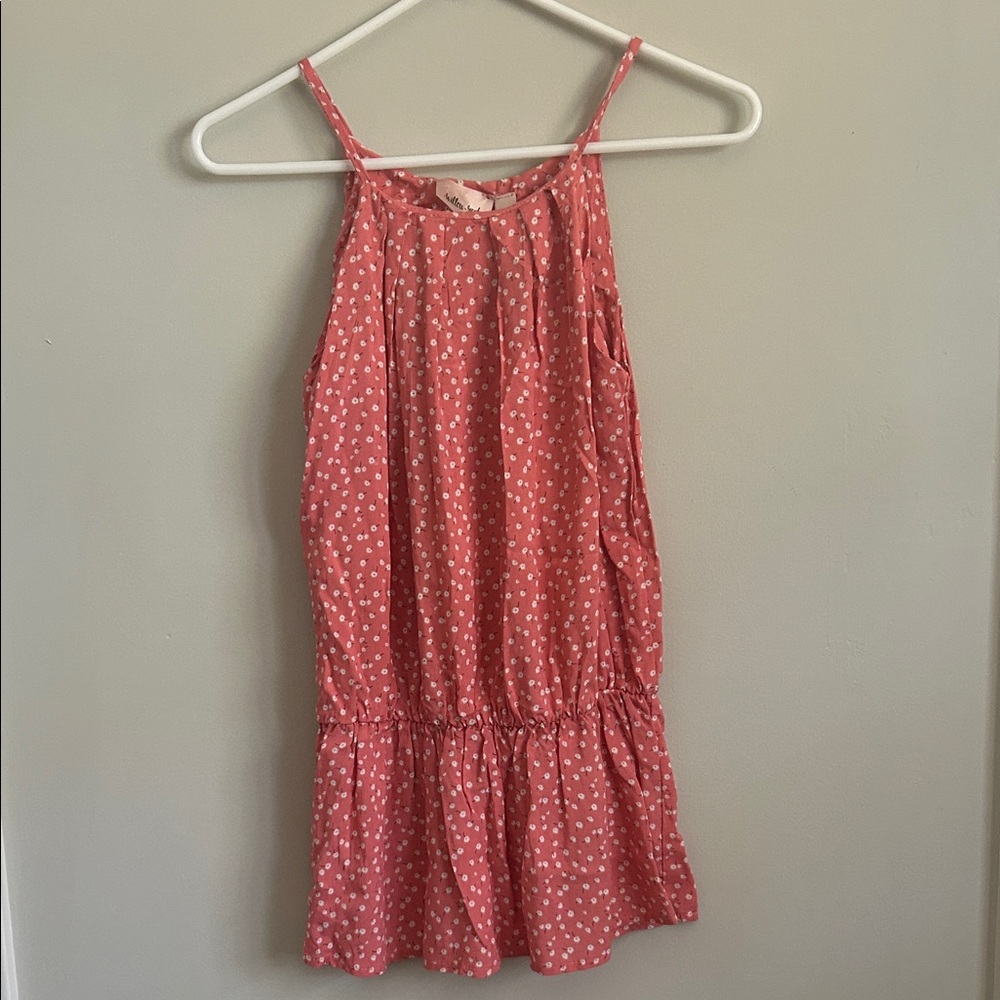 Willow & Root Women’s Coral Spaghetti Strap Top